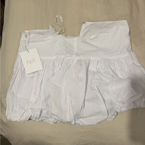 White Bubble Skirt